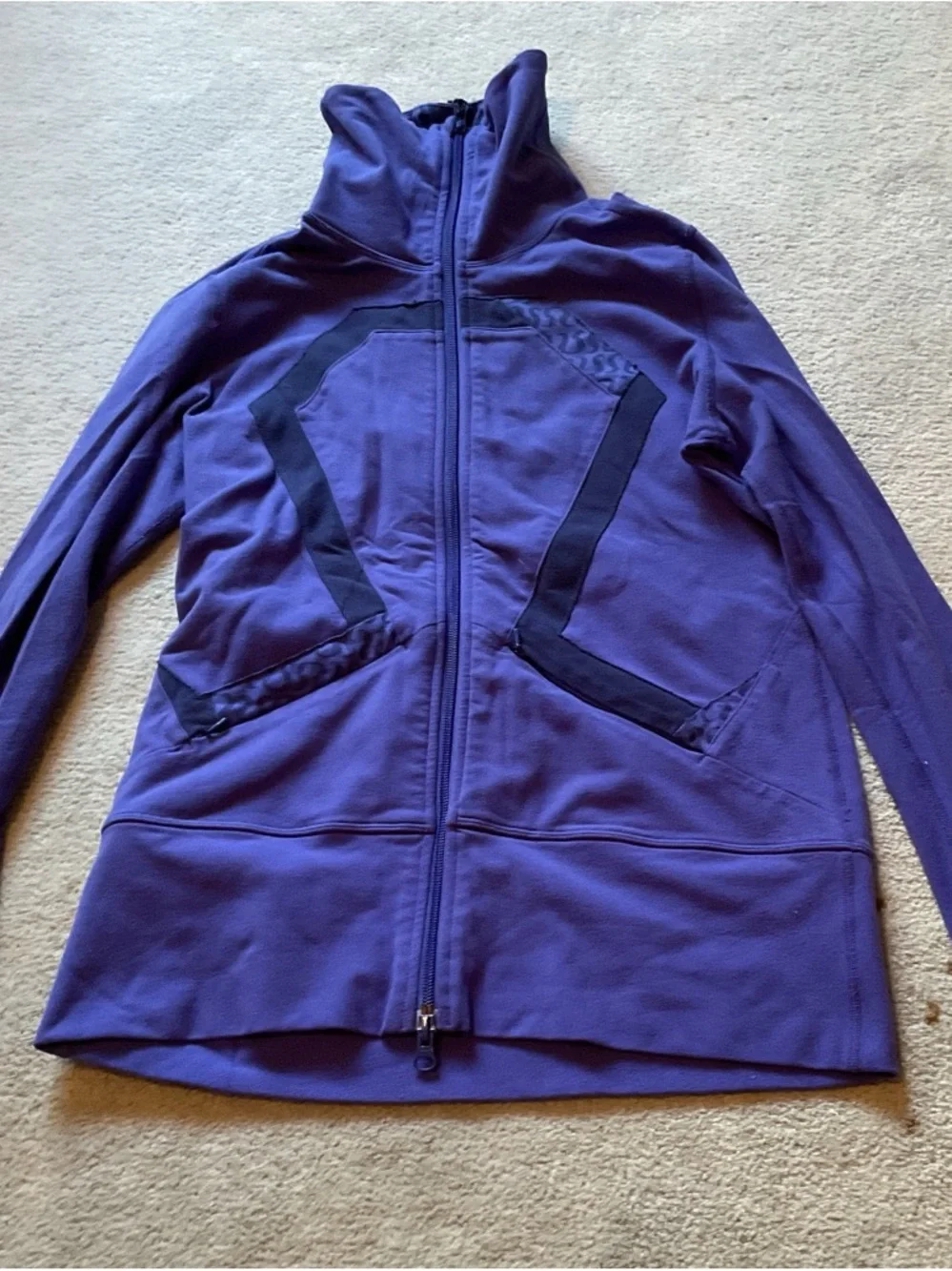 lululemon athletica Purple Hoodie Sweatshirt